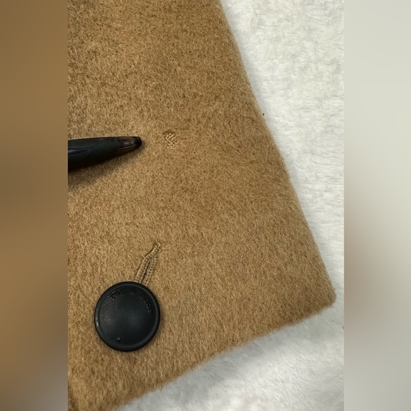 Rag & Bone Wool Tan Camel Hair Peacoat Coat  Size XS or 0 - Picture 13 of 16